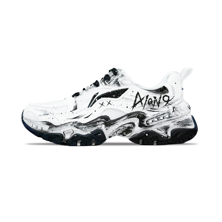 Li-Ning Li Ning Brown Sugar Casual Shoes Men's Low Top Black/White