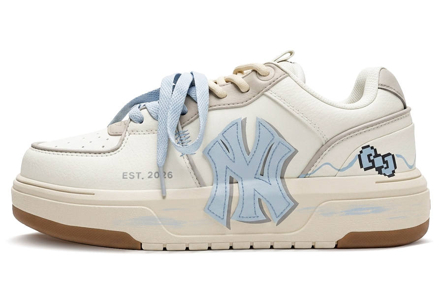 MLB MLB Chunky Liner Skateboard Shoes Unisex Low Top Khaki
