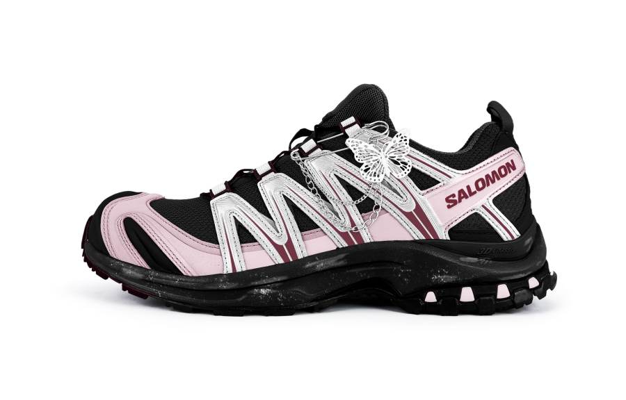 SALOMON XA PRO 3D Running Shoes Unisex Low Top Pink
