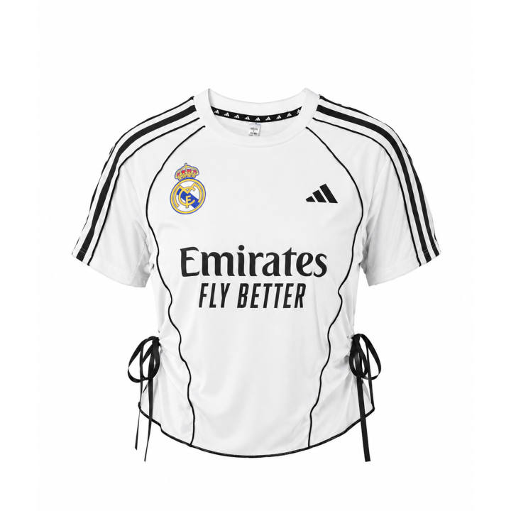 Adidas Adidas 3 Stripes T Shirts Women's White Crew Neck Thin