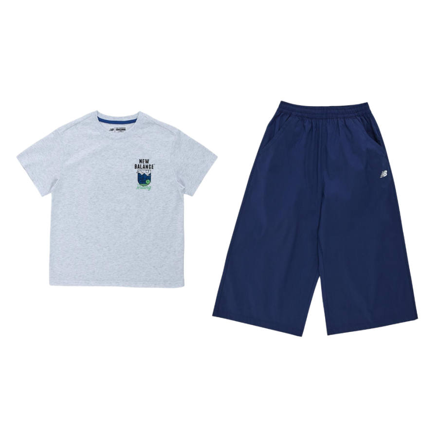 New Balance New Balance Kids Casual Sportswear Crew Neck Moderate