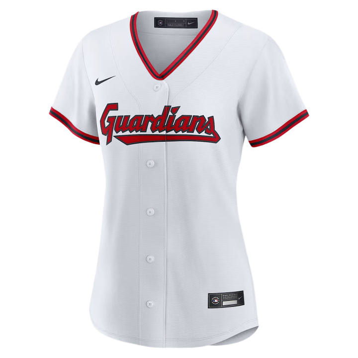 Nike Nike X MLB Baseball Jerseys Women's White V Neck Moderate
