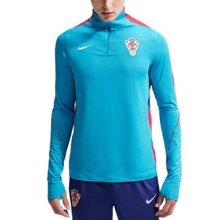 Nike Nike Soccer Jerseys Men's Laser Blue/Sports Red/White Stand Collar