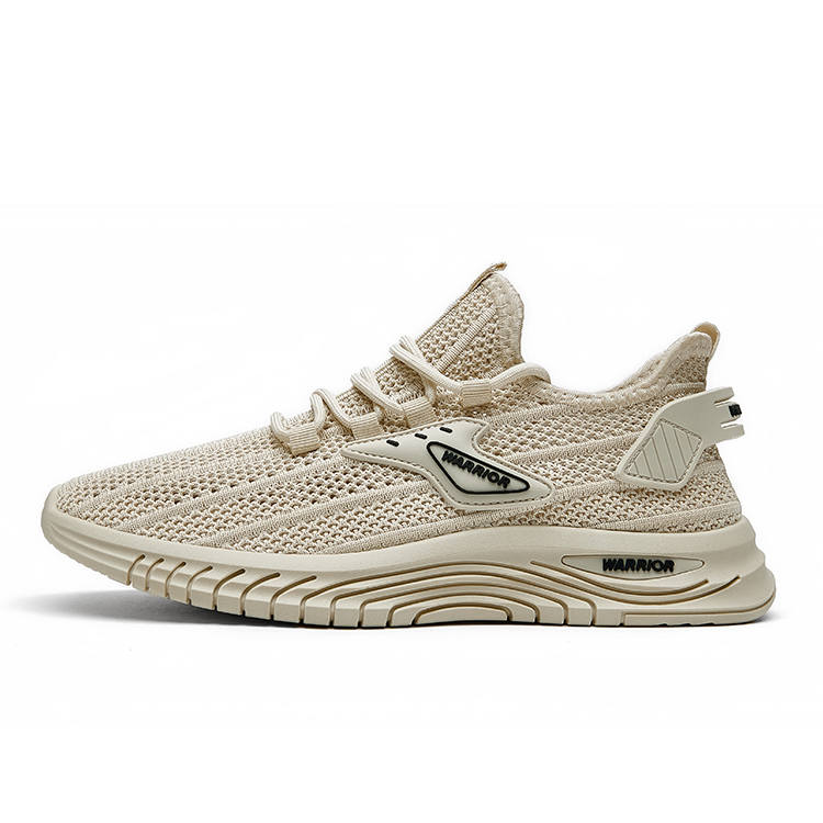 WARRIOR Casual Shoes Men's Low Top Light Khaki/black/gray