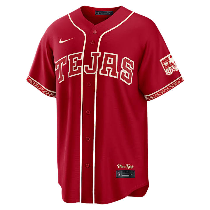 Nike Nike X MLB Baseball Jerseys Men's Red V Neck Moderate