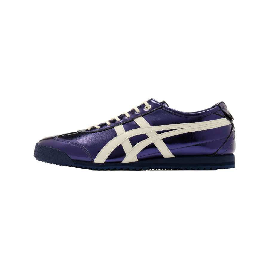 Onitsuka Tiger MEXICO 66 SD Cow Leather Low top Casual Shoes Unisex Blue Purple