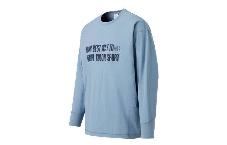 KOLON SPORT T Shirts Unisex Crew Neck