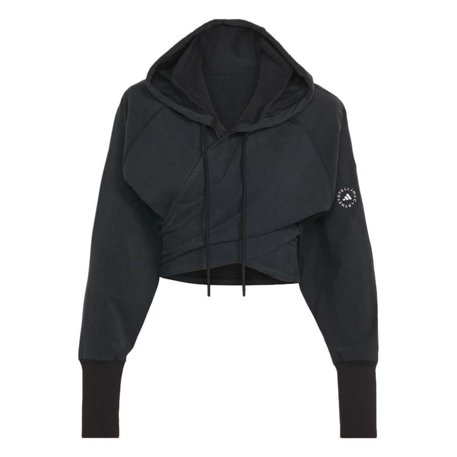 Adidas Adidas X Stella McCartney Jackets Women's Black Hooded Non Detachable Moderate Other