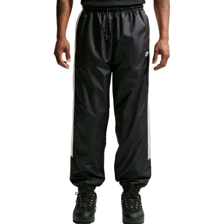 Nike Nike WINDRUNNER Knitted Sweatpants Men's Black Moderate Cuffed Pants