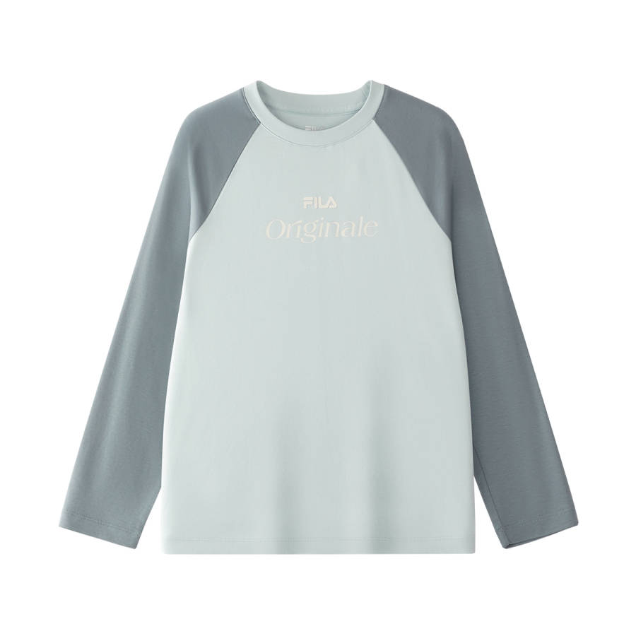 FILA KIDS T Shirts Crew Neck Thin Stretch