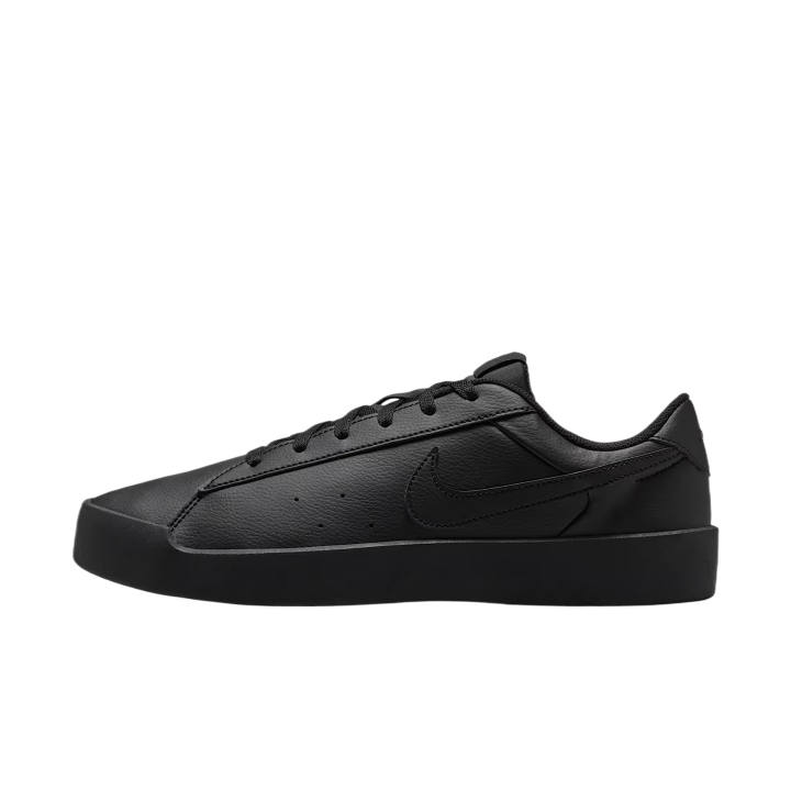 Nike Nike COURT HERITAGE Skateboard Shoes Men's Low Top Black/Black/Charcoal Gray/Black