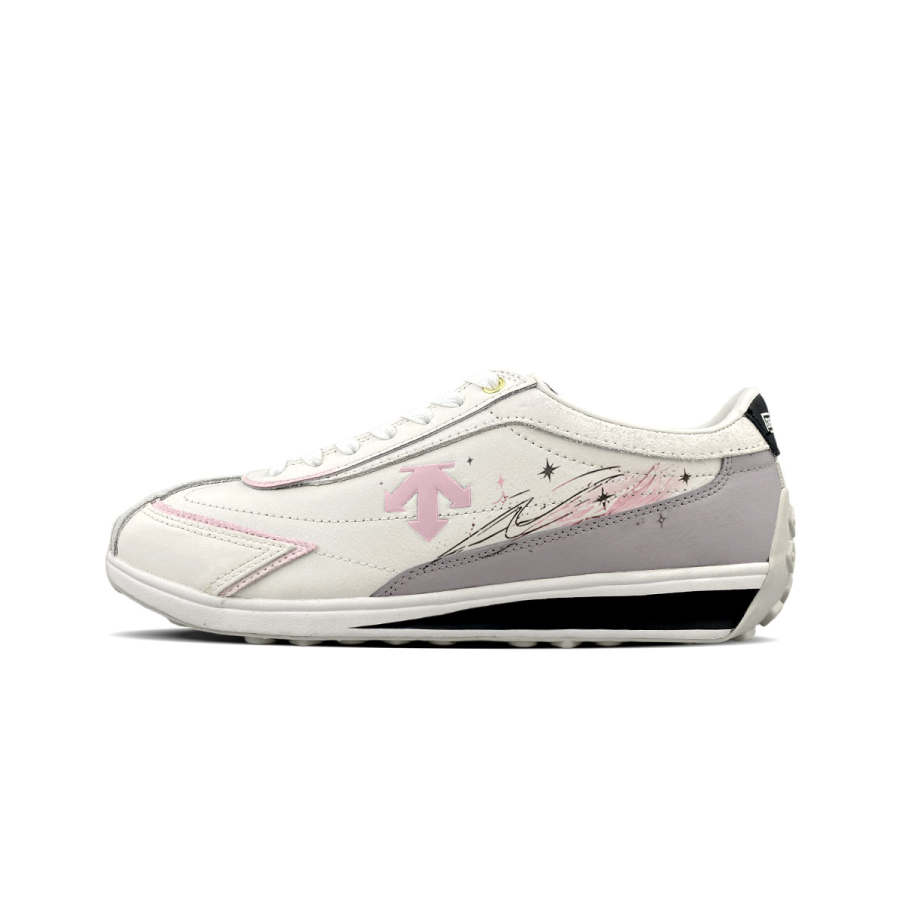 DESCENTE Cron Racer Skateboard Shoes Unisex Low Top Pink