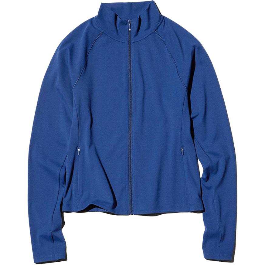 UNIQLO SS26 Jackets Women's 68 Dark Blue Turtleneck Thin Other