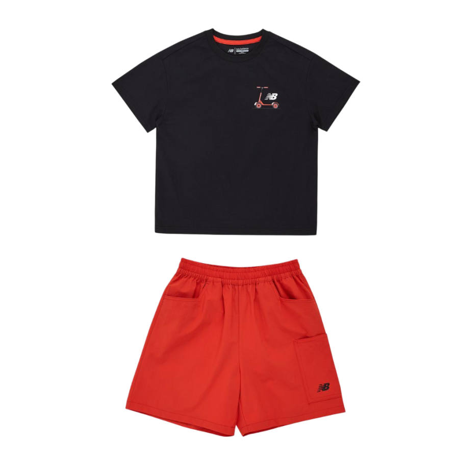 New Balance New Balance Kids Casual Sportswear Crew Neck Moderate