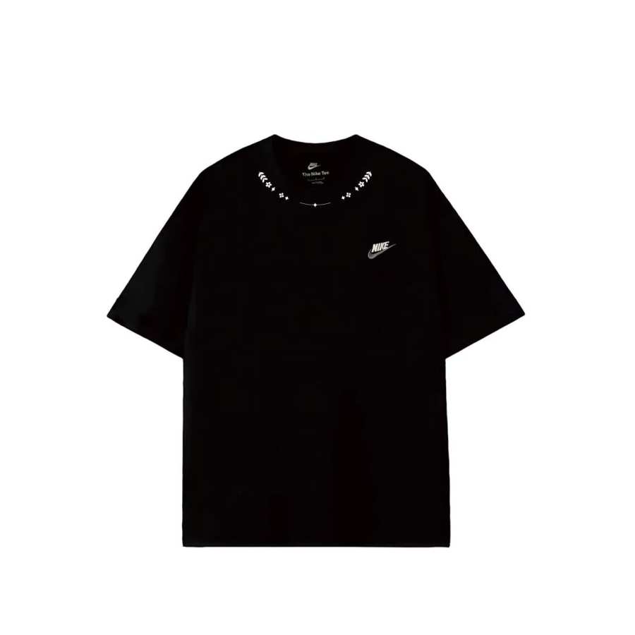 Nike Nike Sportswear Club T Shirts Unisex Black Crew Neck Moderate Straight Fit