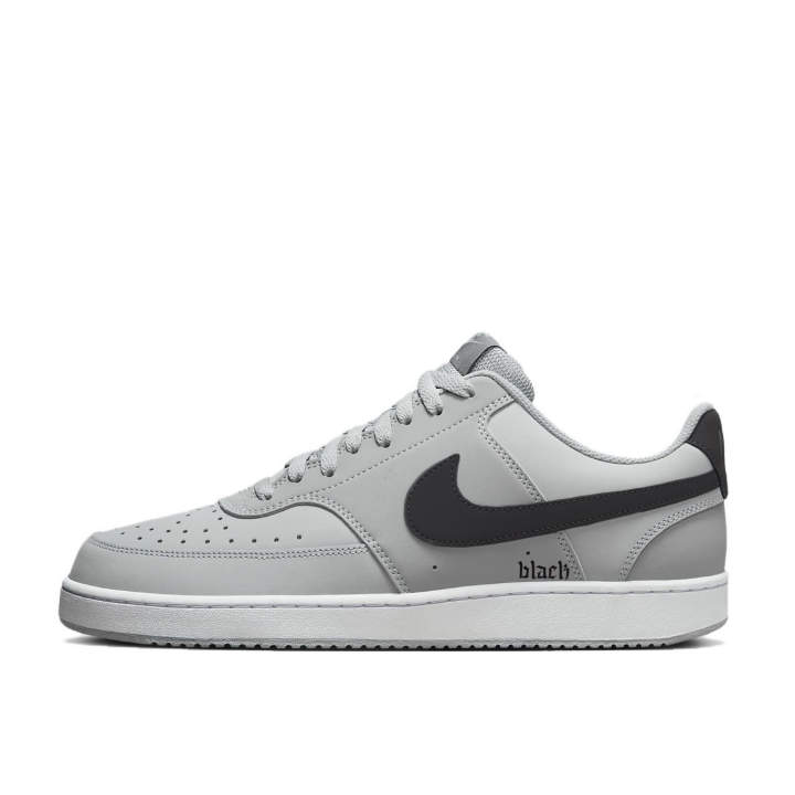 Nike Nike Court Vision Skateboard Shoes Men's Low Top Black/Gray