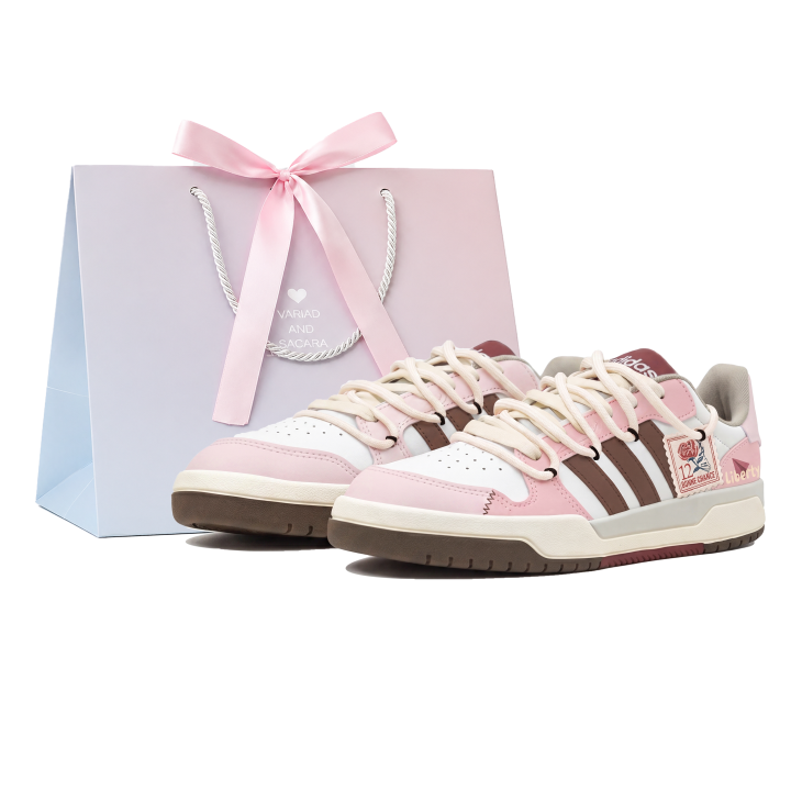 Adidas Adidas ENTRAP Skateboard Shoes Unisex Low Top Pink