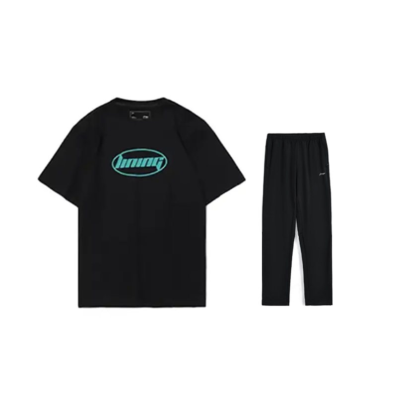 Li-Ning Li Ning Casual Sportswear Men's Crew Neck Moderate