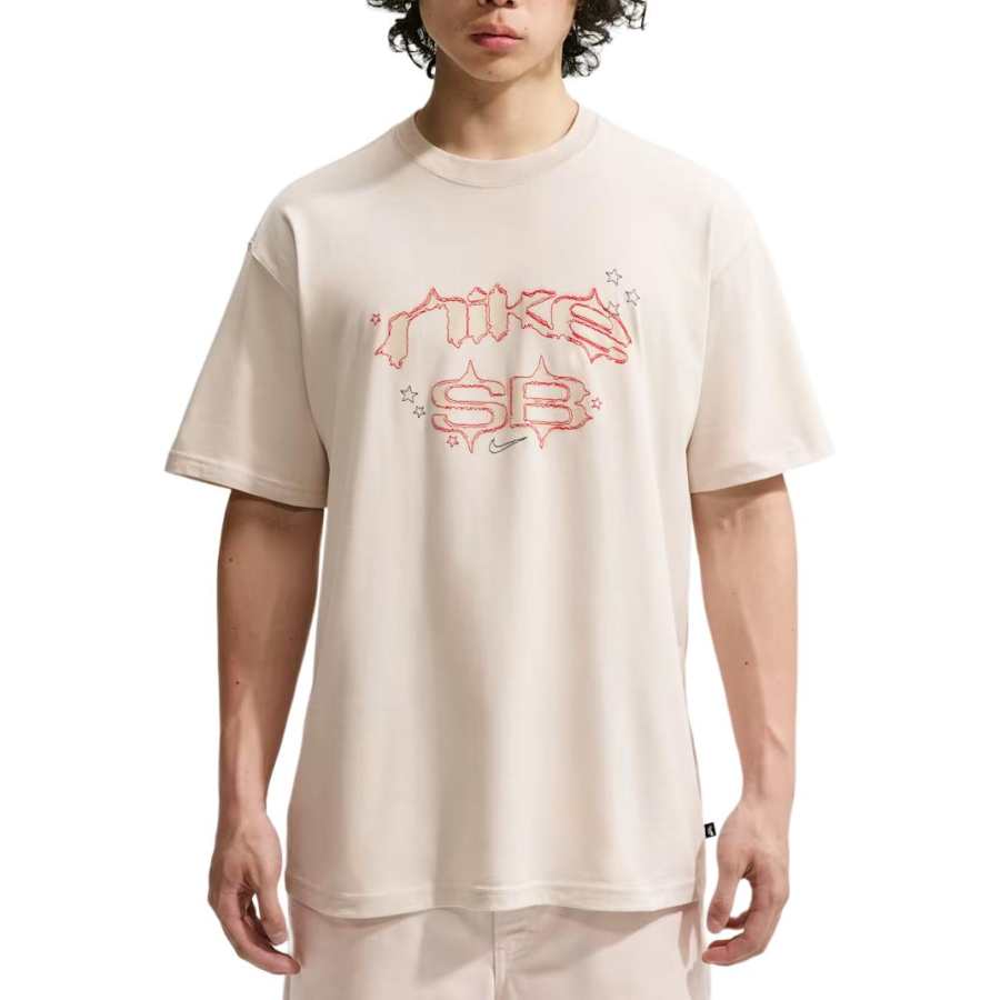 Nike Nike SB T Shirts Men's Light Orewood Brown Crew Neck Moderate Other