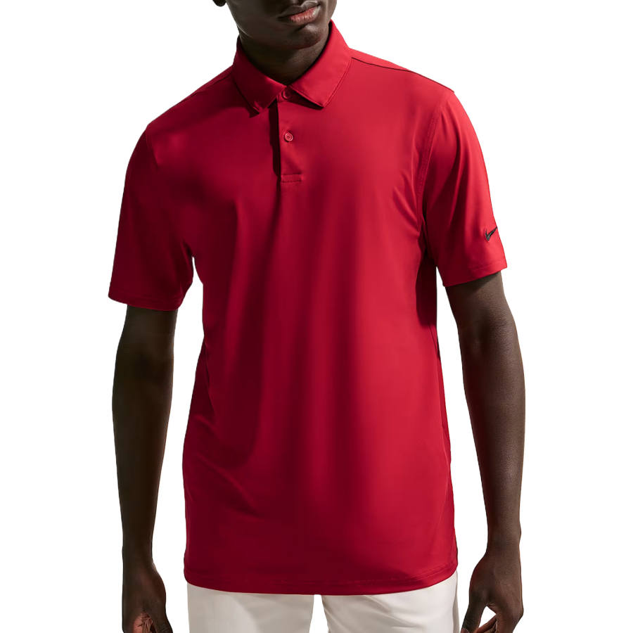 Nike Nike Polo Shirts Men's Gym Red/Black Polo Collar Moderate