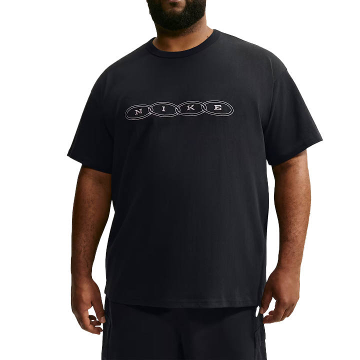 Nike Nike Sportswear T Shirts Men's Black Crew Neck Moderate