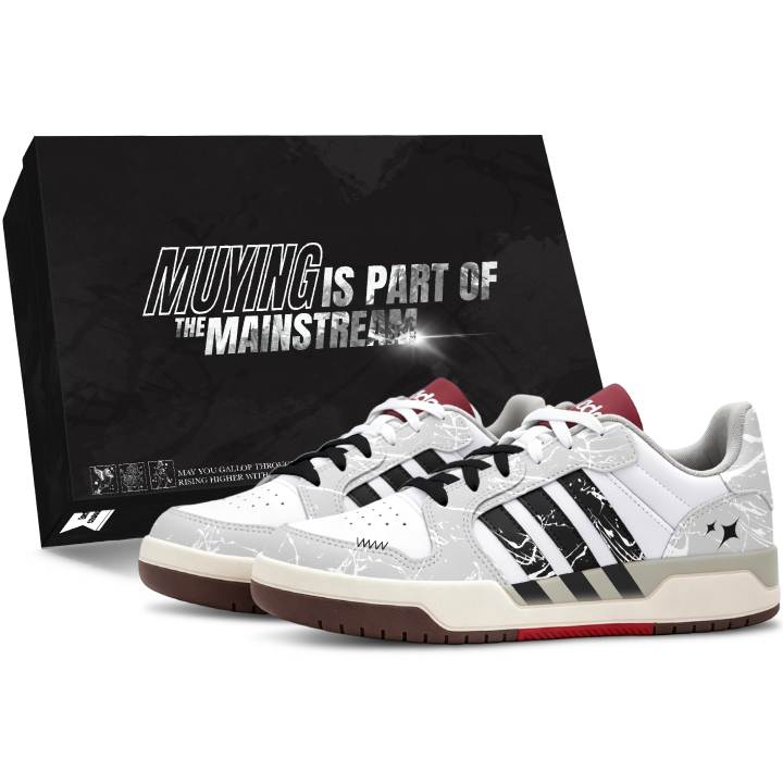 Adidas Adidas ENTRAP Skateboard Shoes Unisex Low Top White/Black