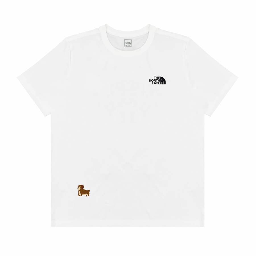 THE NORTH FACE T Shirts Unisex White Crew Neck