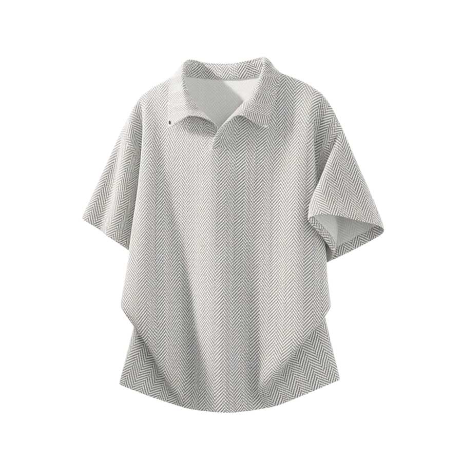 GWAF T Shirts Unisex Lapel Moderate Straight Fit
