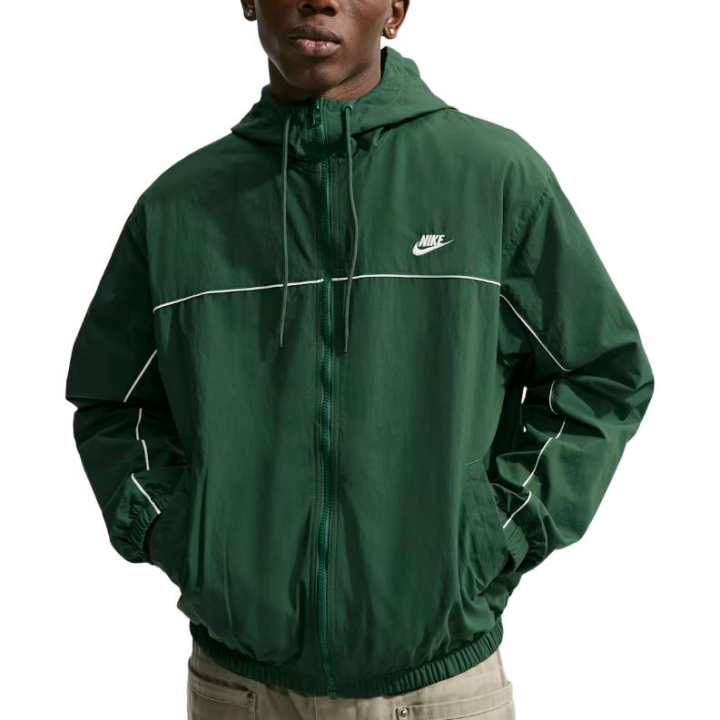 Nike Nike Club Jackets Men's Fir Wood Hooded Non Detachable Moderate Straight Fit