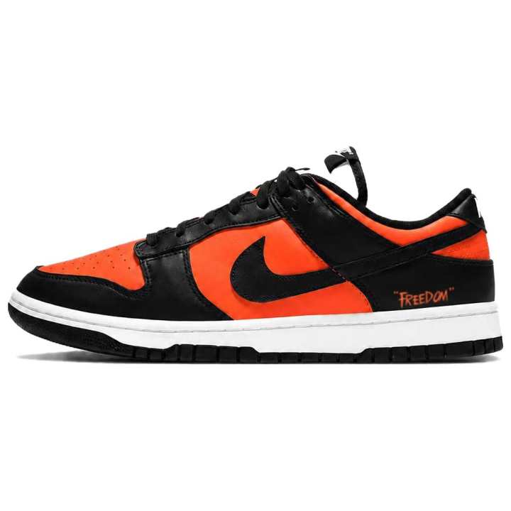 Nike Nike Dunk Skateboard Shoes Men's Low Top Orange