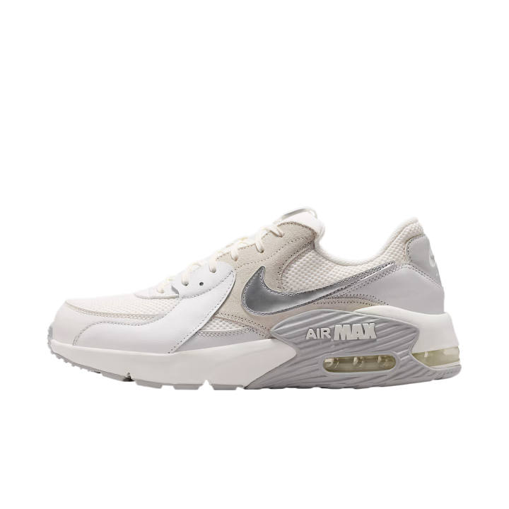 Nike Nike Air Max Excee Training Shoes Men's Low Top Peak White/Photon Gray/Misty Gray/Metallic Silver