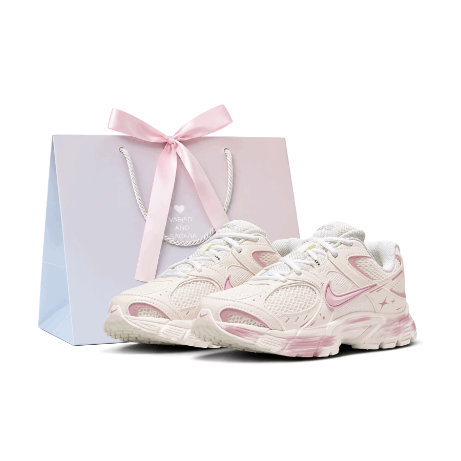 Nike Nike V5 RNR Running Shoes Women's Low Top Pink, Beige