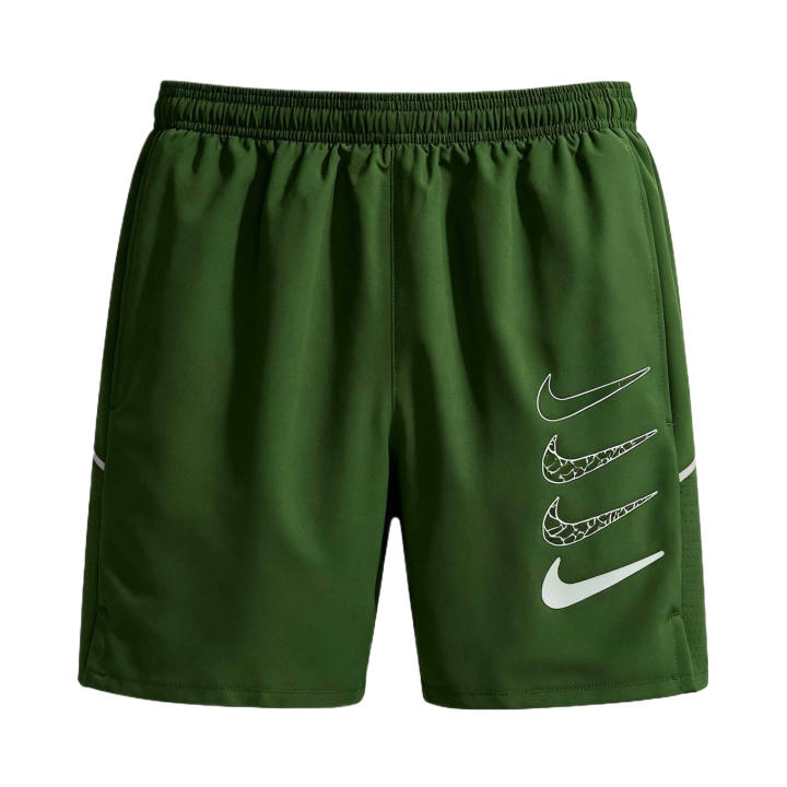 Nike Nike MILER Running Shorts Men's Forest Green Moderate