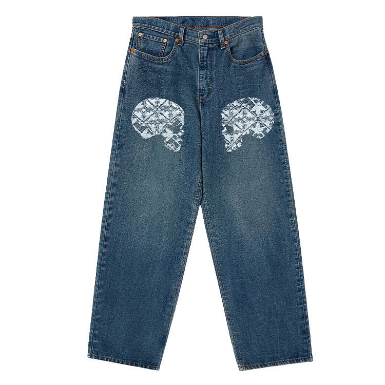 Levis Levis Jeans Unisex Blue Moderate Wide Leg Pants