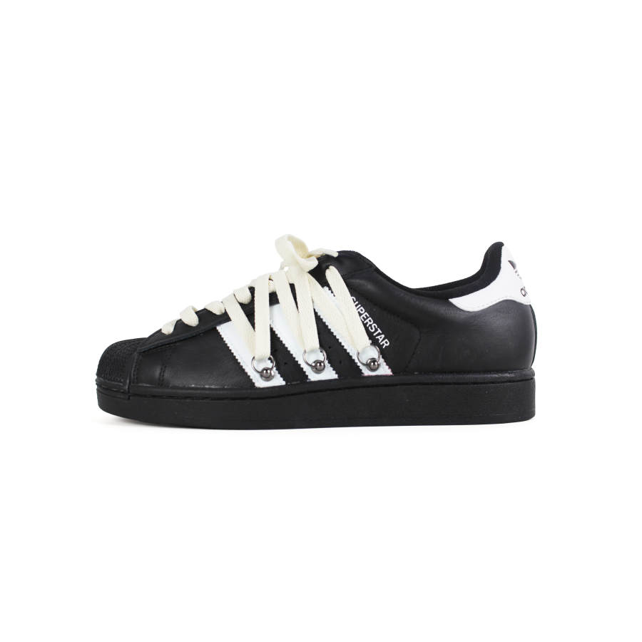 Adidas Originals Superstar 2 Skateboard Shoes Unisex Low Top Black