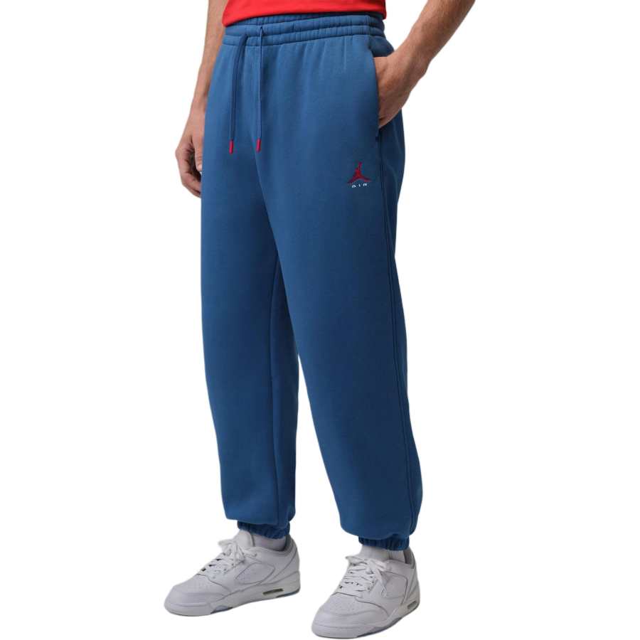 Jordan Jordan Brooklyn Sports Pants Men's True Blue/University Red Moderate Cuffed Pants