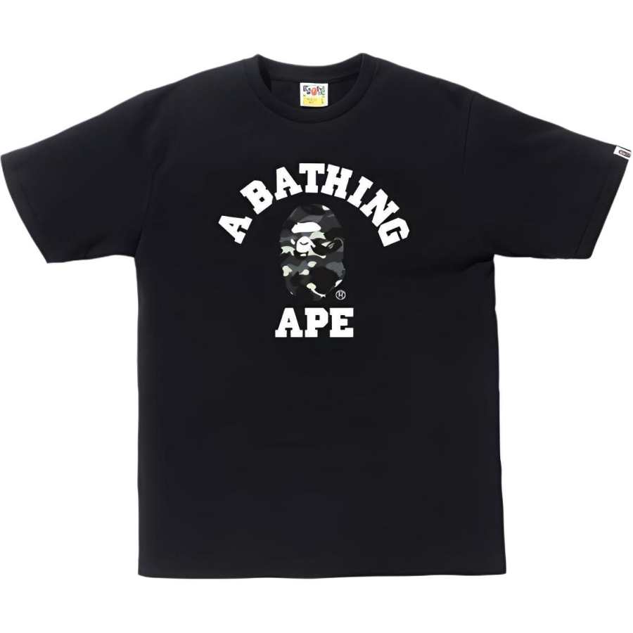 A BATHING APE Bape City Camo College Tee