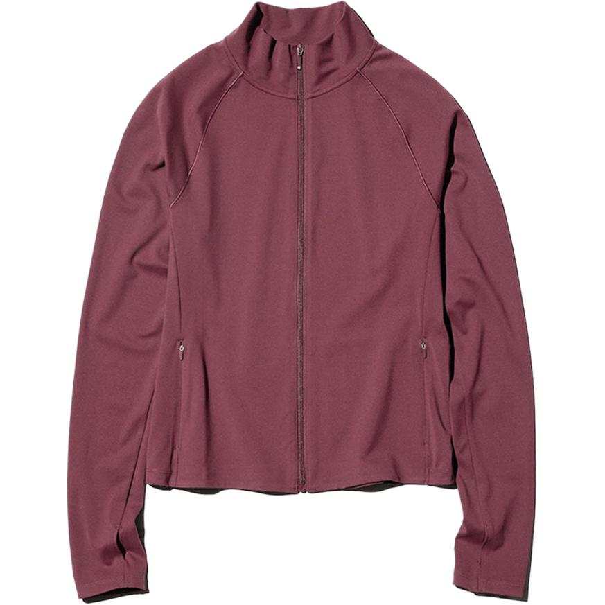 UNIQLO SS26 Jackets Women's 19 Burgundy Turtleneck Thin Other