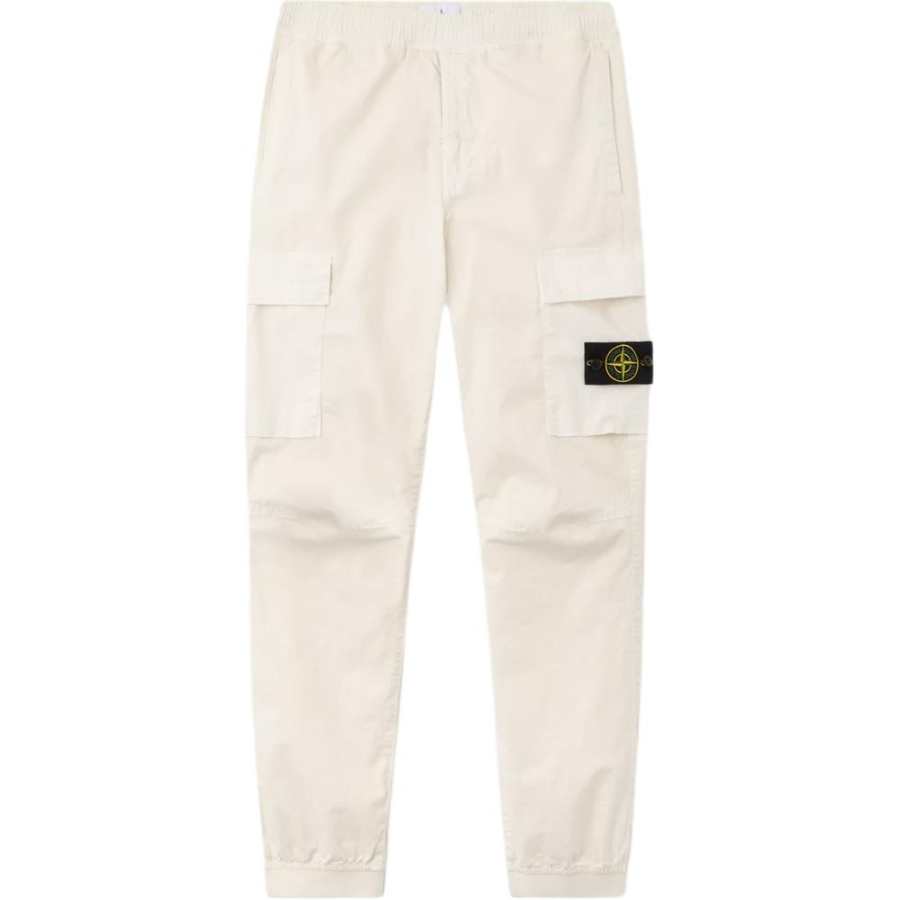 New Balance New Balance X STONE ISLAND Casual Pants Men's White Moderate Straight Fit Pants