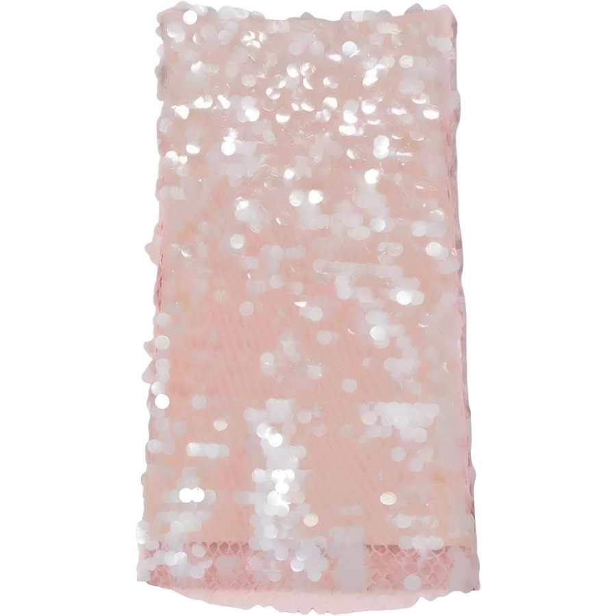 TORY BURCH Casual Long Skirts Women's Snowflake White & Light Pink Moderate Midi Skirt A Line Skirt