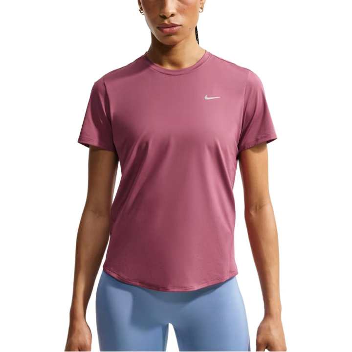Nike Nike Running T Shirts Women's Powder Smoke Crew Neck Moderate