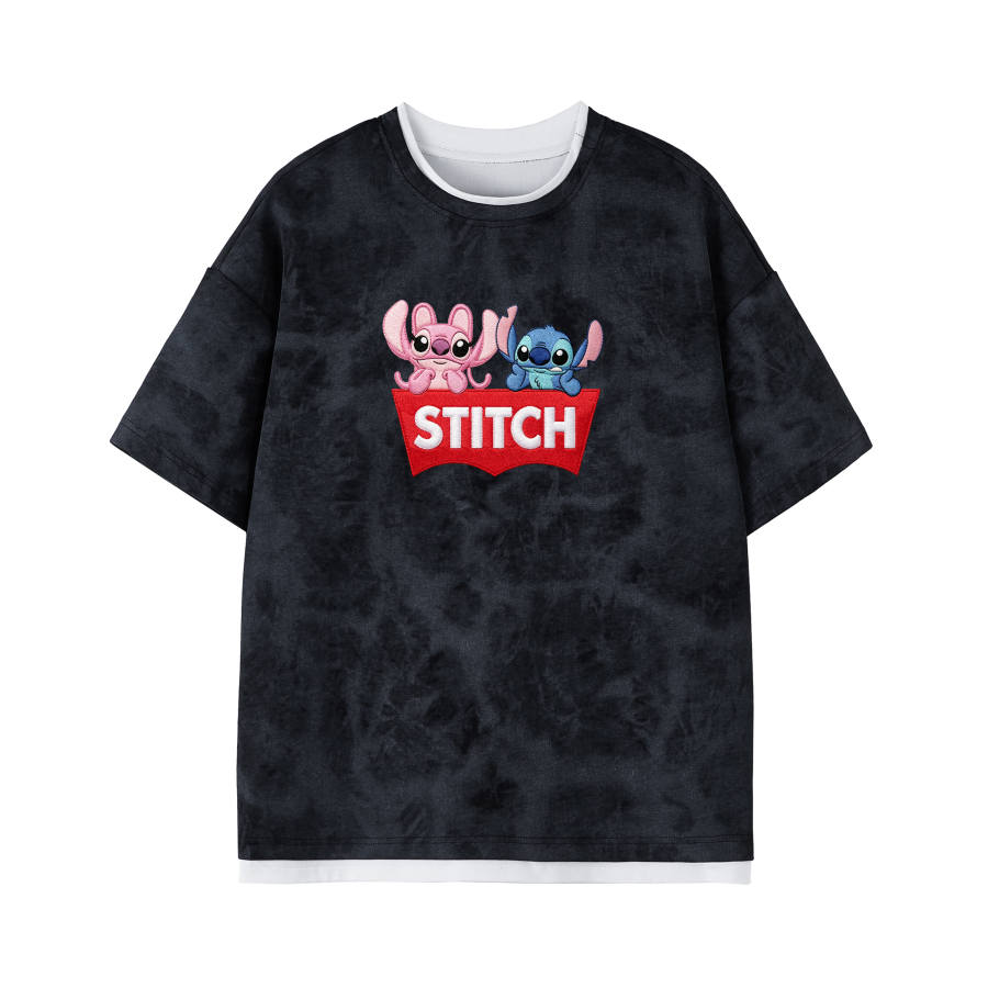 Disney T Shirts Unisex Crew Neck Moderate Straight Fit