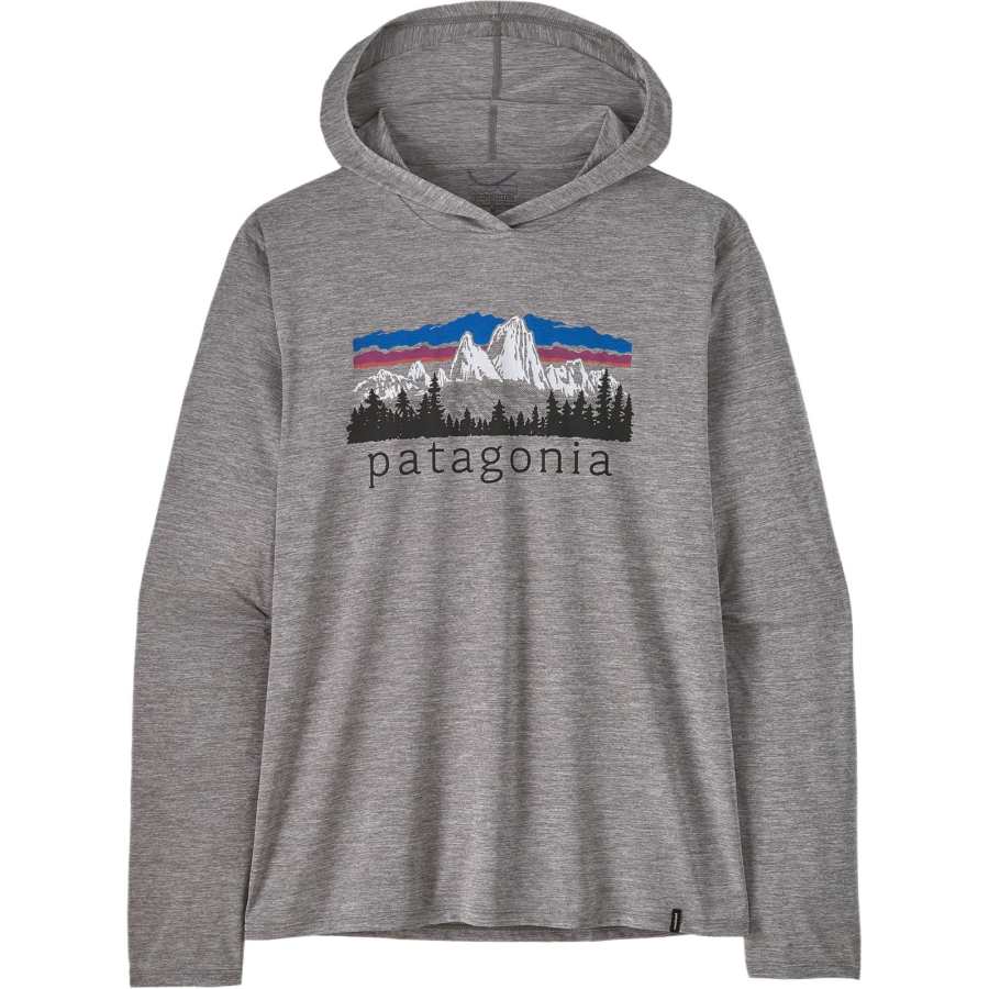 Patagonia Capilene Quick Dry T Shirts Men's Hooded Non Detachable Moderate