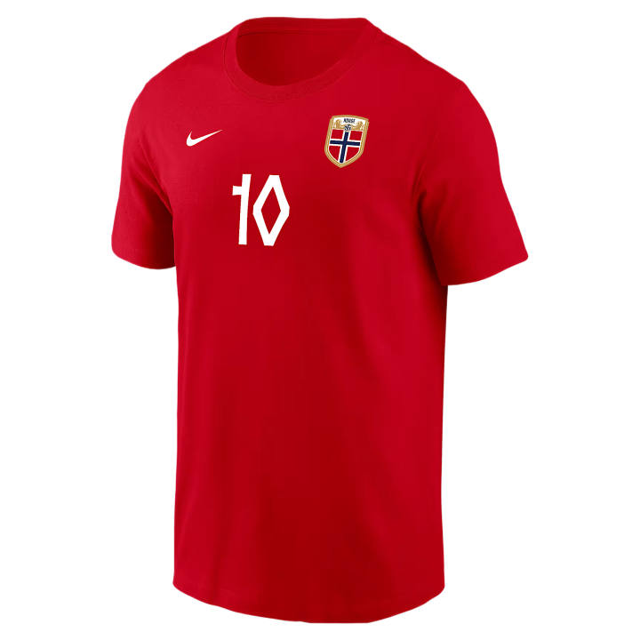 Nike Nike T Shirts Men's University Red Crew Neck Moderate
