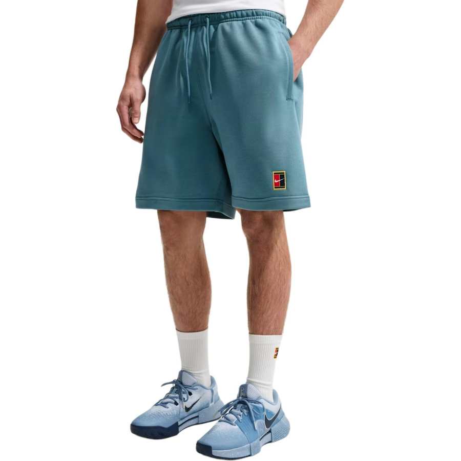 Nike Nike COURT HERITAGE Casual Shorts Men's Smoke Blue Moderate