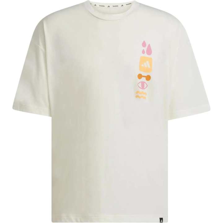 Adidas Adidas Power Quick Dry T Shirts Men's White Crew Neck