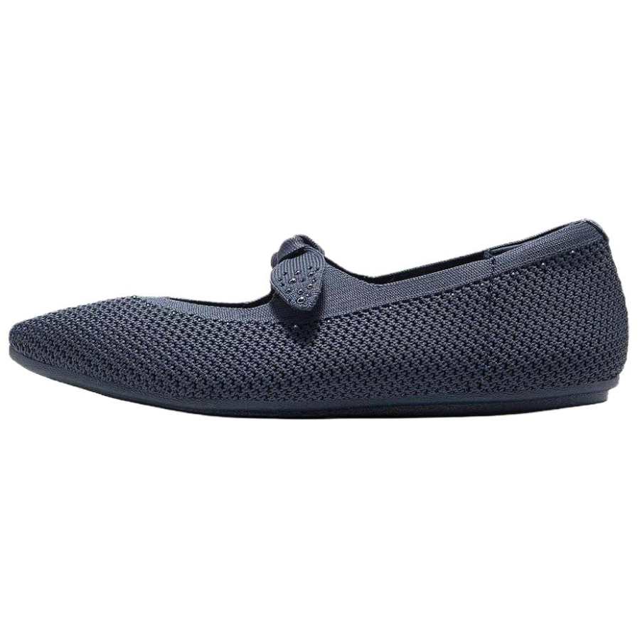 Skechers CLEO POINT Mary Jane Shoes Women's Dark Marine Blue/DKNV