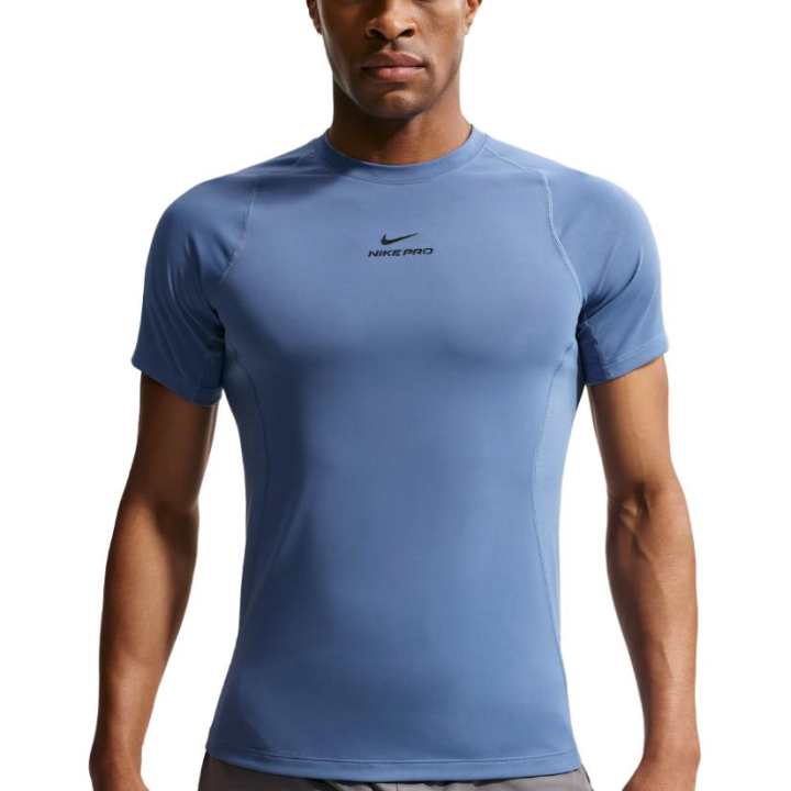 Nike Nike Pro Quick Dry T Shirts Men's Indigo Storm Crew Neck