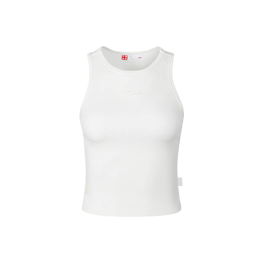 Li-Ning Li Ning Sleeveless Sports Shirts Women's Ivory Other