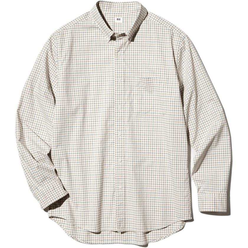 UNIQLO SS26 Shirts Men's Light Beige Moderate